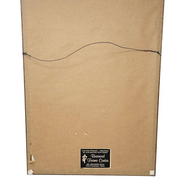 Vintage Handmade Billards Anyone Cross Stitch Print Framed Game Room Retro - Picture 2 of 2